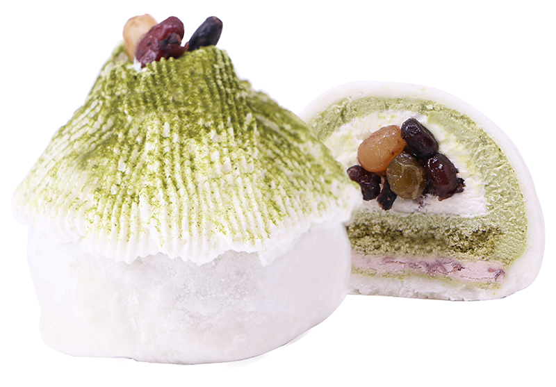 Matcha Mixed Nuts Yuki Mochi Cake  (Custom)