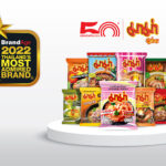 “มาม่า” คว้ารางวัล 2022 Thailand’s Most Admired Brand
